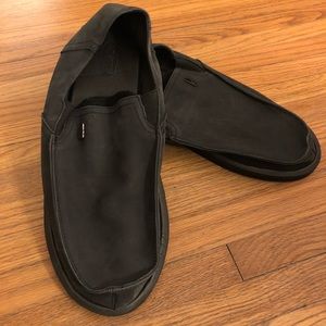Sanuk boardroom leather sidewalk surfer